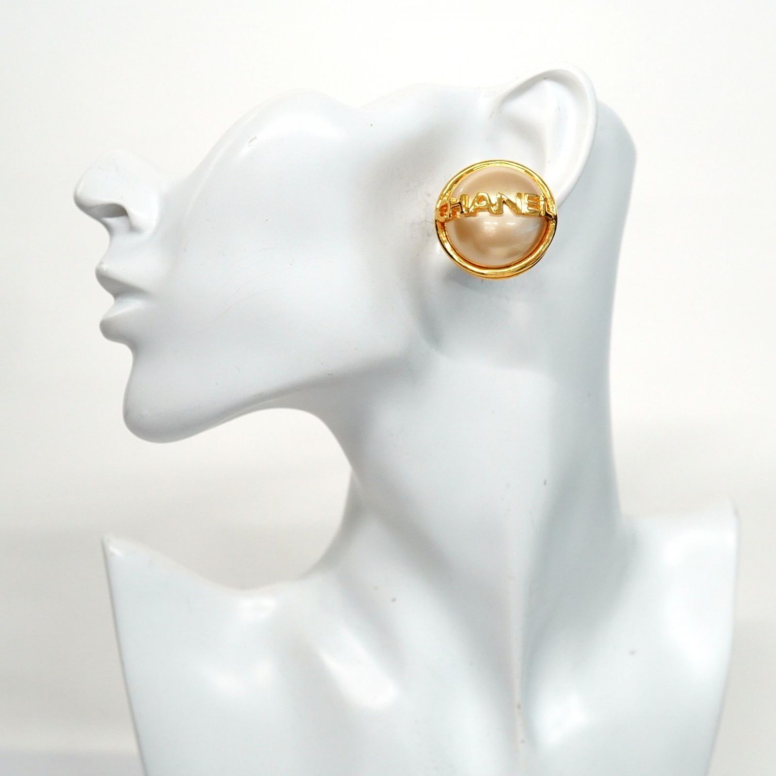 シャネル Chanel シャネル イヤリング シャネル サークル GPメッキ フェイクパール ゴールドレディース P1197865 FORTGASGNV_COM_BR