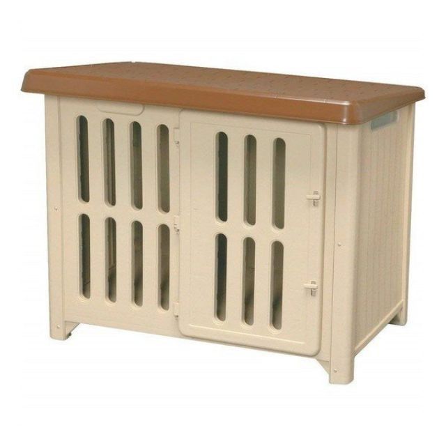 犬小屋 屋外 室外 犬舎 中型犬 プラ プラスチック製 さびない 防寒 ボブハウス 1200 アイリスオーヤマ