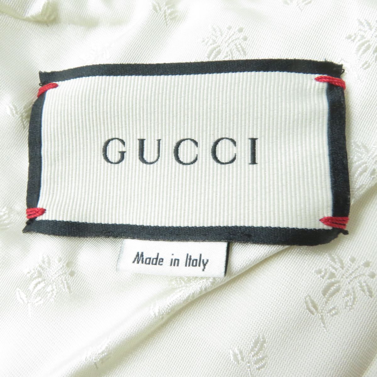 未使用品☆正規品 GUCCI グッチ 609141 ターキーファー 裏地シルク100