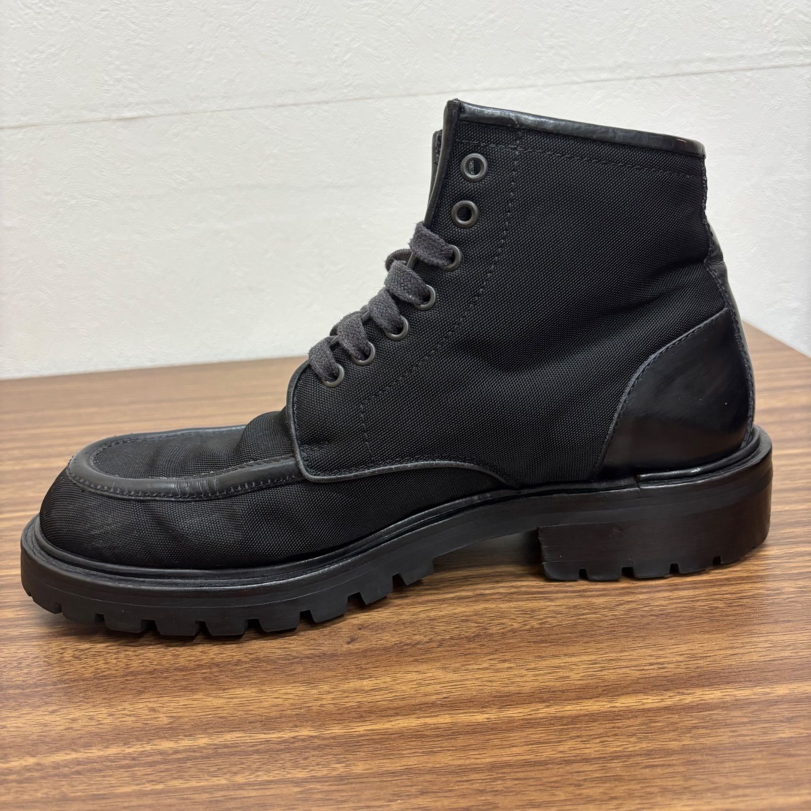 ◎GUCCI グッチ トレッキング ブーツ ブラック約26.0cm 114 0152 表記