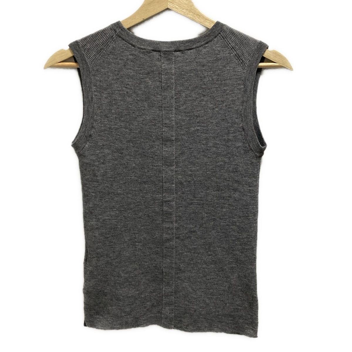COLUMN コラム ノースリーブセーター サイズF レディース - グレー クルーネック