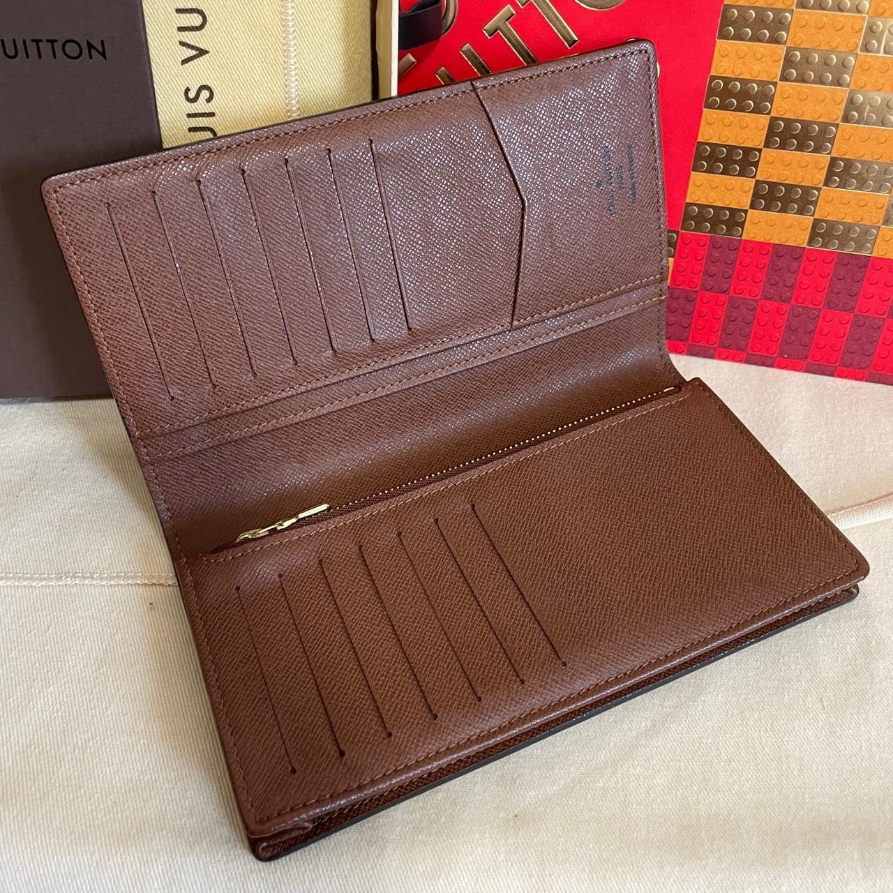 【美品】Louis Vuitton モノグラム ブラザ 長財布 楽天市場】【新品】 ルイヴィトン 長財布 ポルトフォイユ ブラザ
