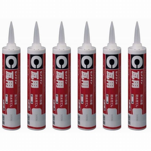 セメダイン - 瓦用 シリコンシーラント 銀黒 330ml - SR-077 6個セット