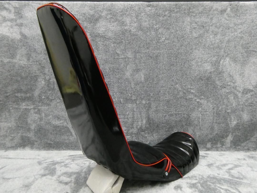 XJR400 前期 黒赤 エナ 60cm 三段シート/補強入り XJR400 前期 黒赤 エナ 60cm 三段シート/補強入り