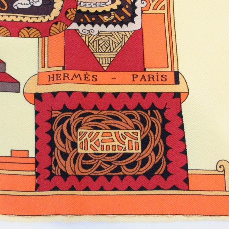 超レア‼️ HERMES 大判スカーフ　カレ90 太陽 超レア‼️ HERMES 大判スカーフ カレ90 太陽