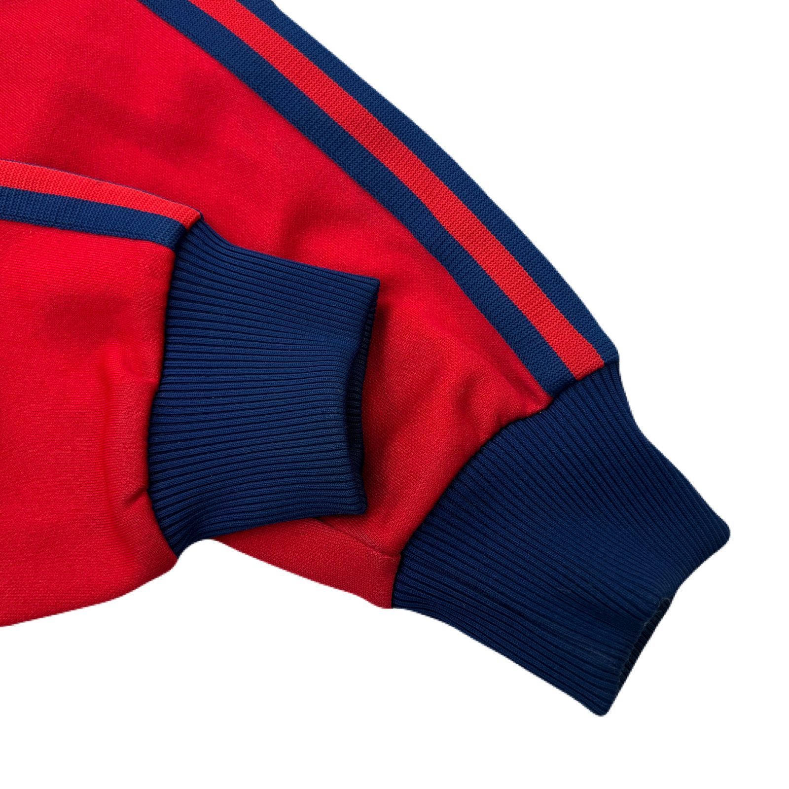 adidas トラックジャケット メンズ 2号 レッド × ネイビー