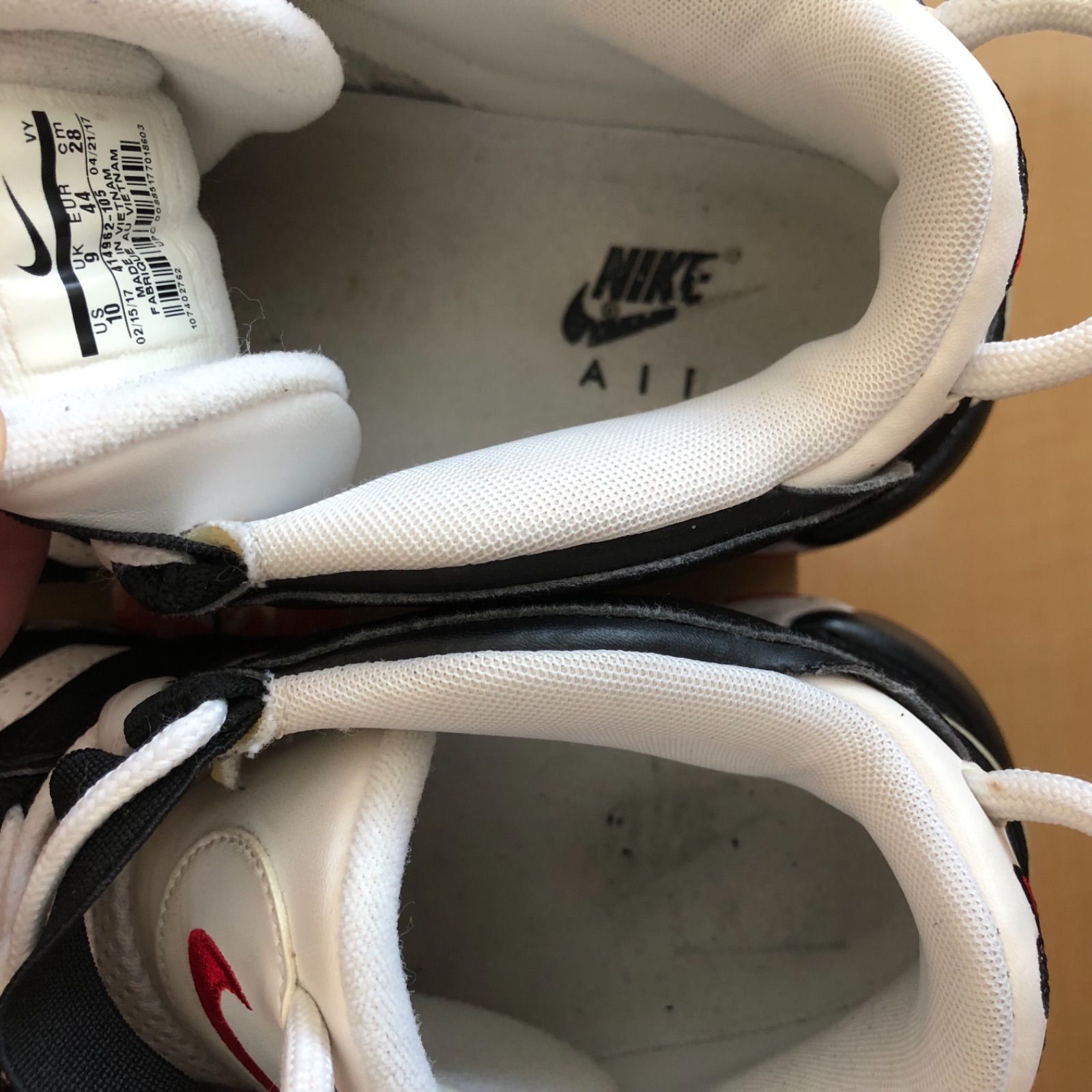 Nike Moreuptempo Zebra 28.0 ナイキ モアテン ゼブラ - メルカリ