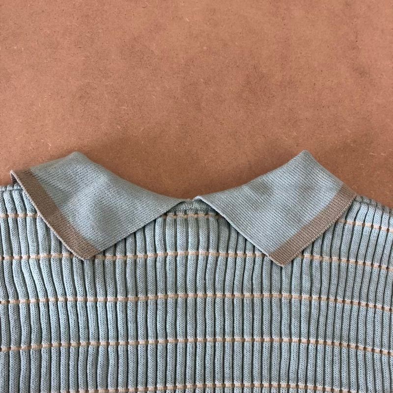 GIORGIO ARMANI 半袖ニット メッシュ イタリア製 42 レディース GIORGIO ARMANI 半袖ニット メッシュ イタリア製 42 レディース