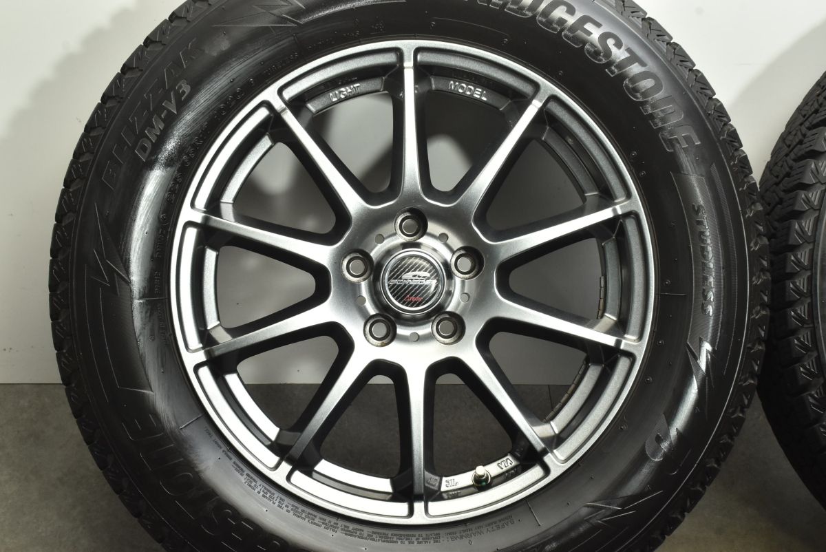 交換用に】シュナイダー 17in 7J +38 PCD114.3 ブリヂストン 