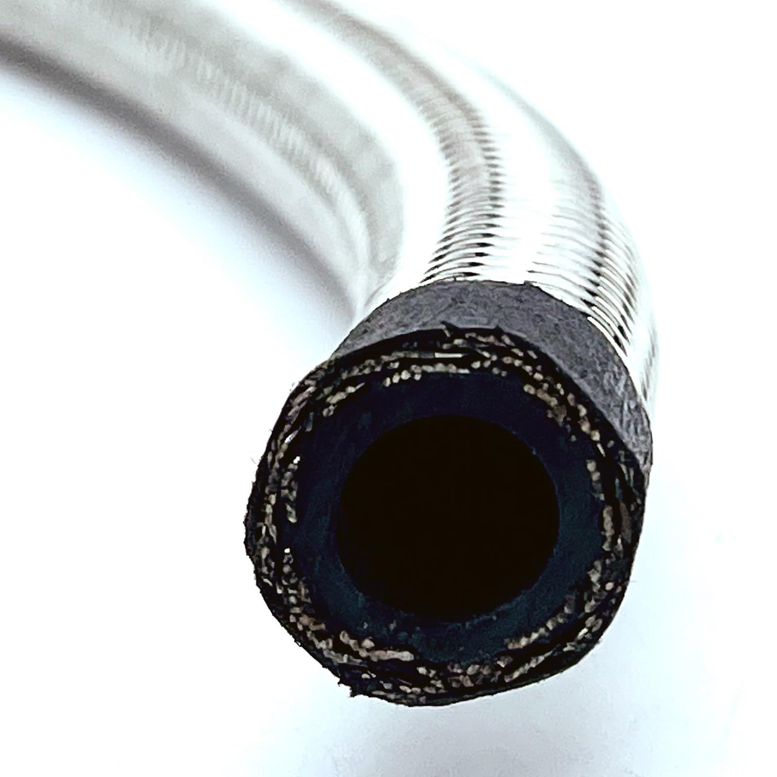 LEXOR ナイロンメッシュホース AN6 1m CPE ステンレス オイル