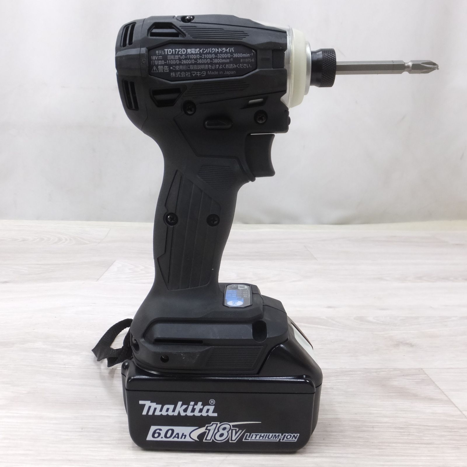 送料無料] 美品◇makita マキタ 充電式インパクトドライバ