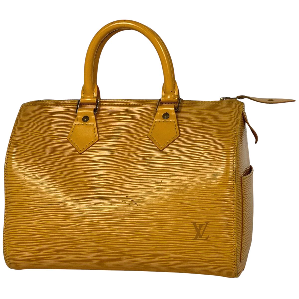 ルイ ヴィトン Louis Vuitton スピーディ 25 ボストンバッグ 通勤鞄 ハンドバッグ エピ タッシリイエロー M43019 レディース