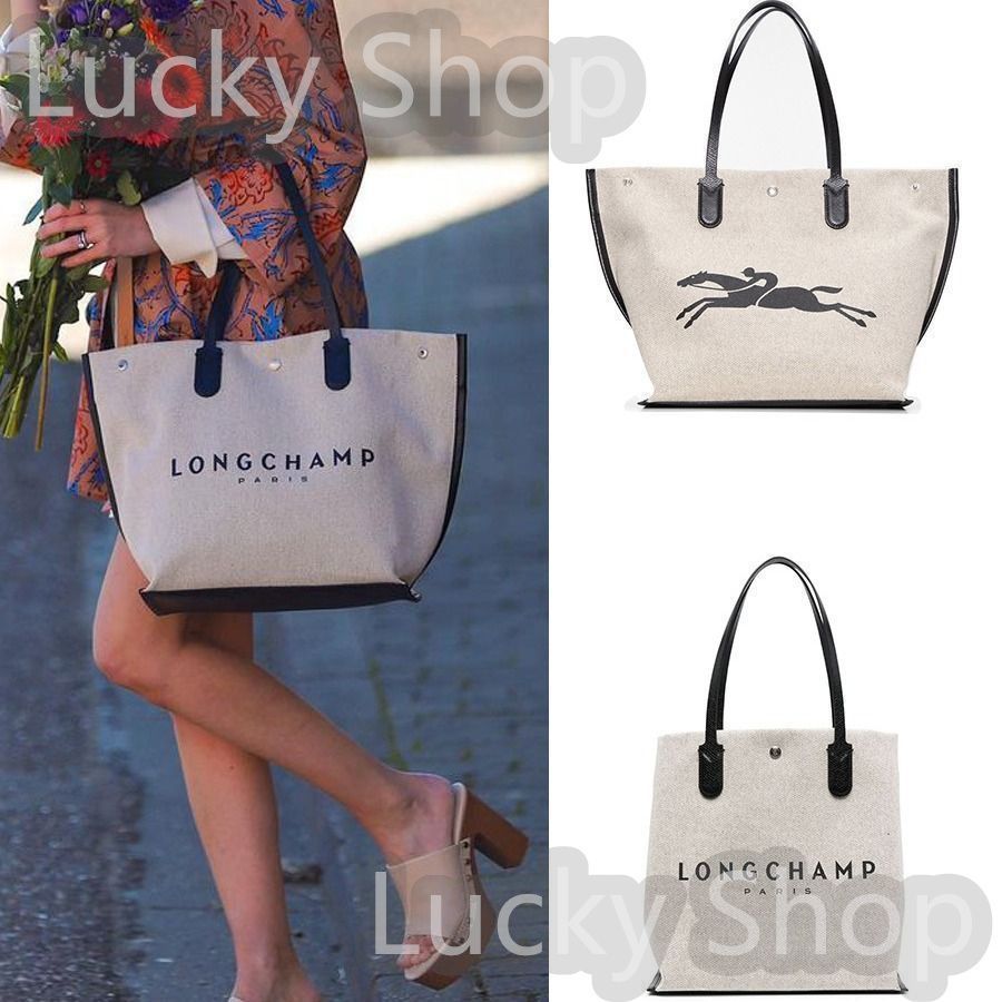 新品未使用ロンシャン LONGCHAMP ロゾ Lサイズ キャンバストートバッグ - メルカリ