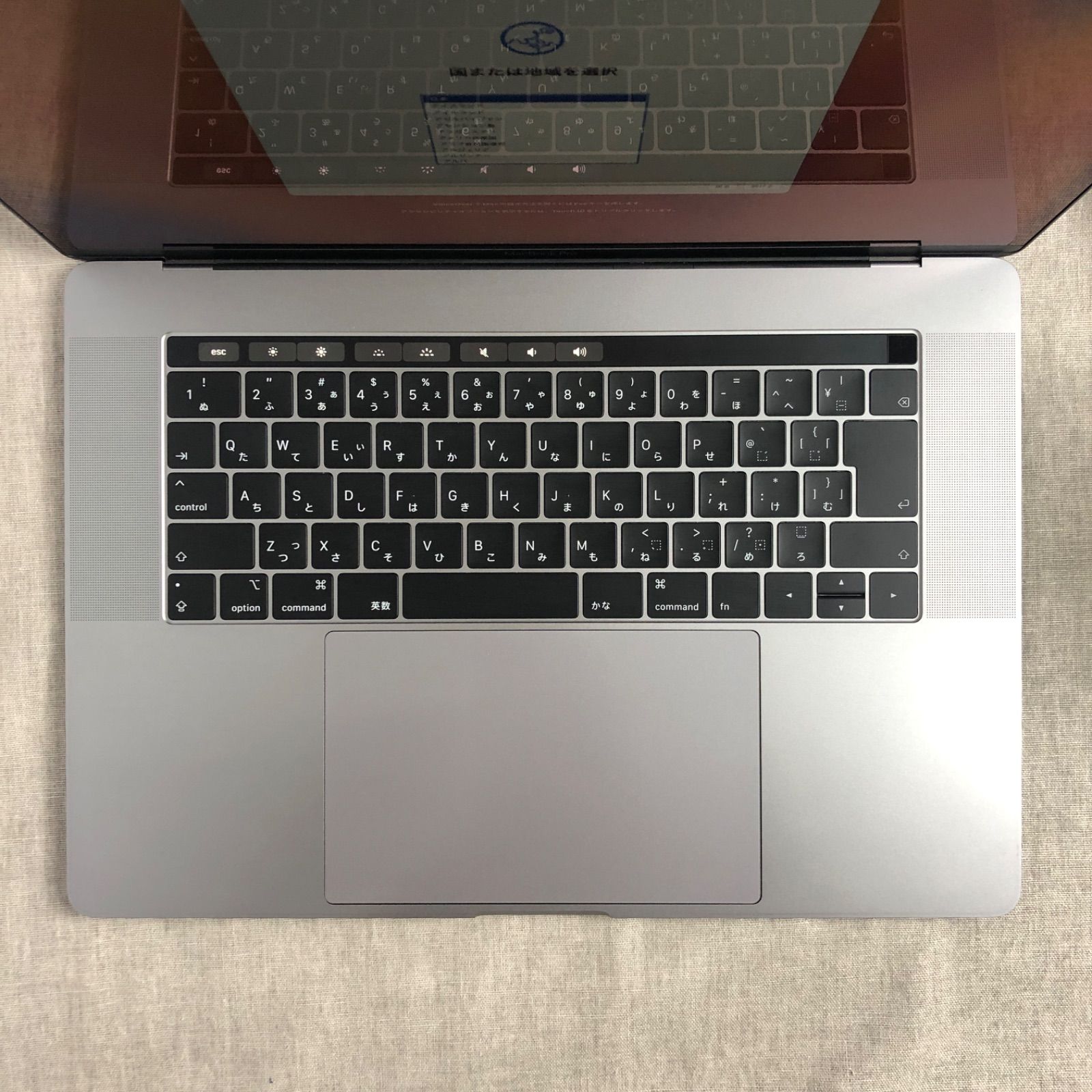 Apple MacBook Pro (15インチ, Mid-2018 Touch Bar)【i7-9750H