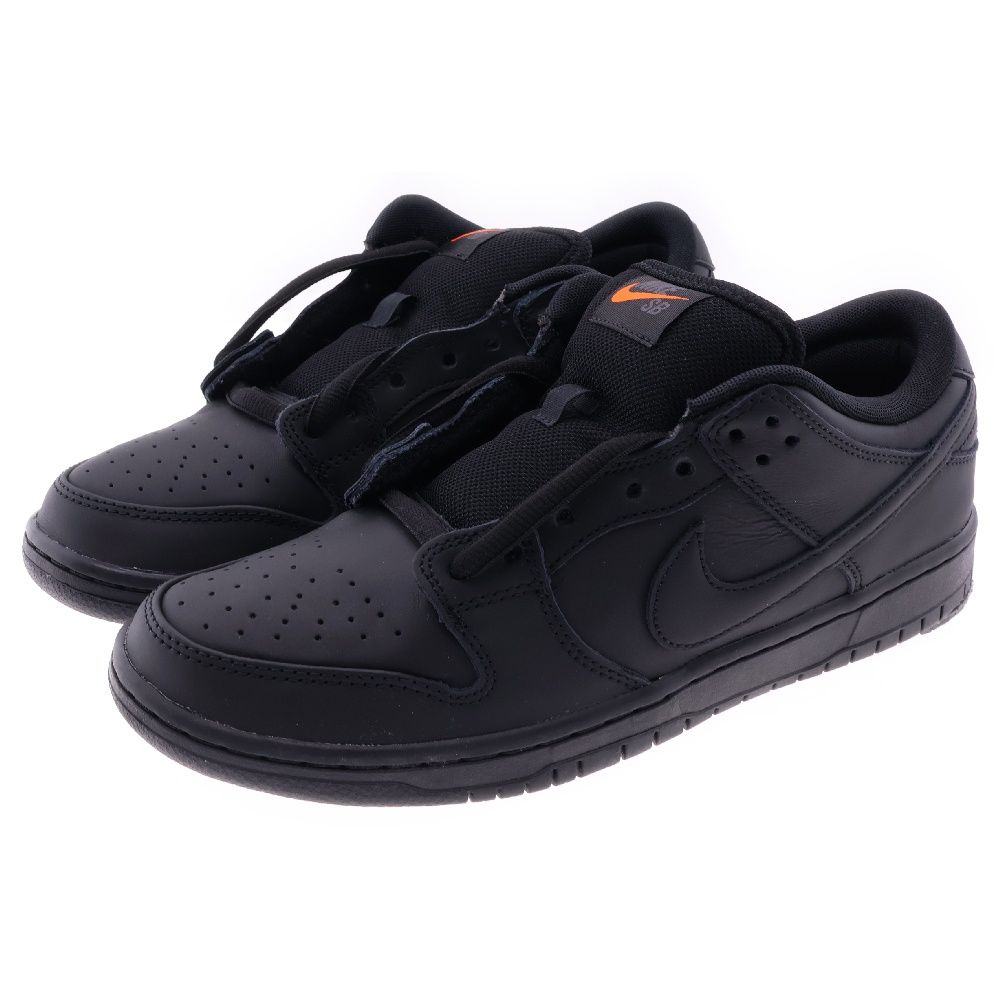 NIKE SB (ナイキエスビー) DUNK LOW PRO ISO Triple Black FJ1674-001