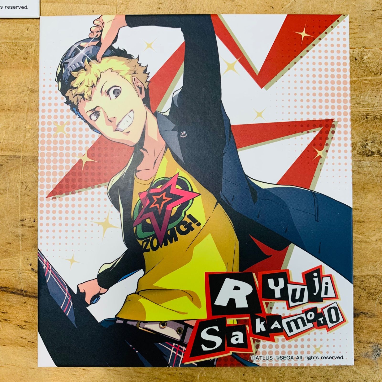 P41185 2点セット ペルソナ5 セガコラボカフェ ザ・ロイヤル アート