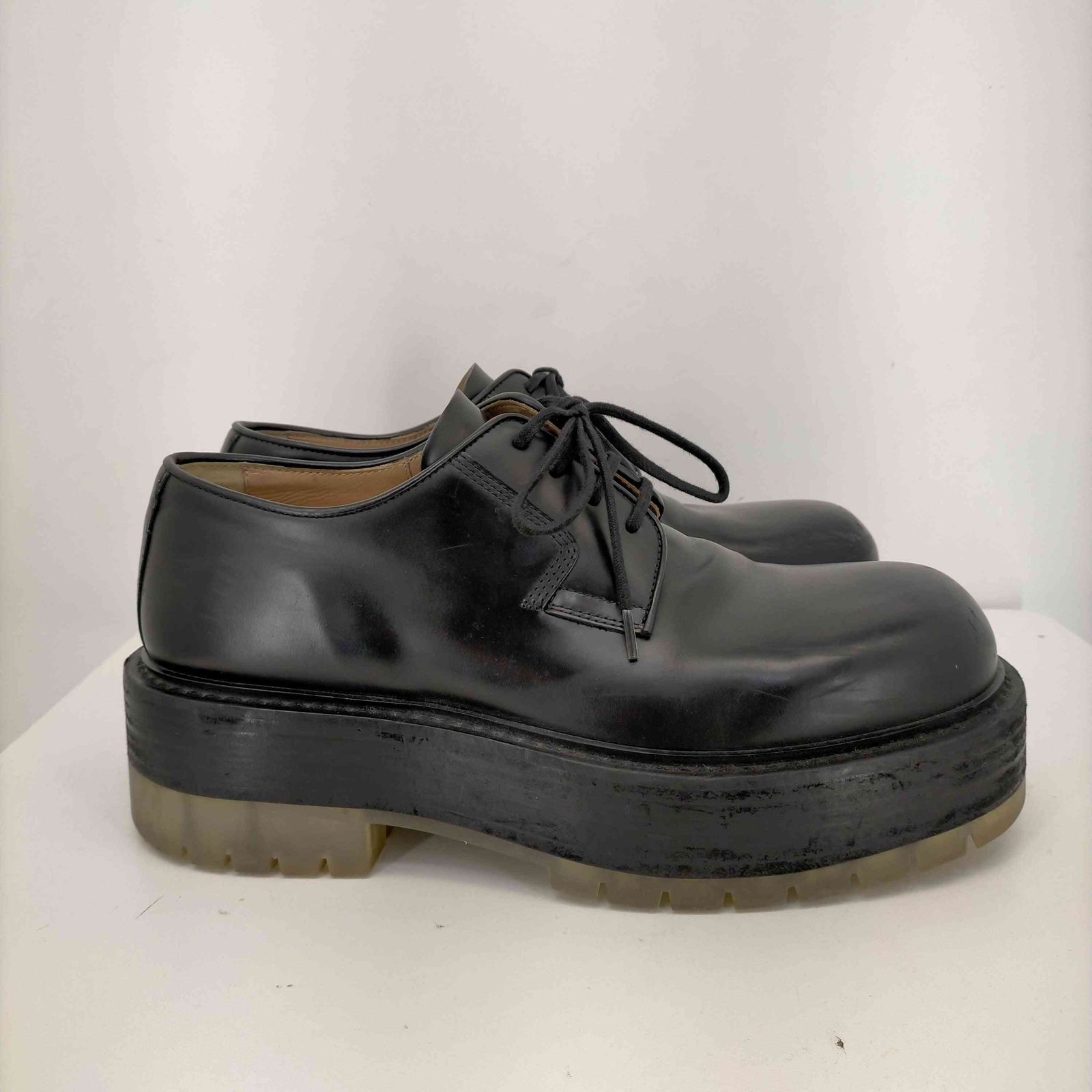 ボッテガヴェネタ BOTTEGA VENETA ザ・スティルト レザー レースアップ