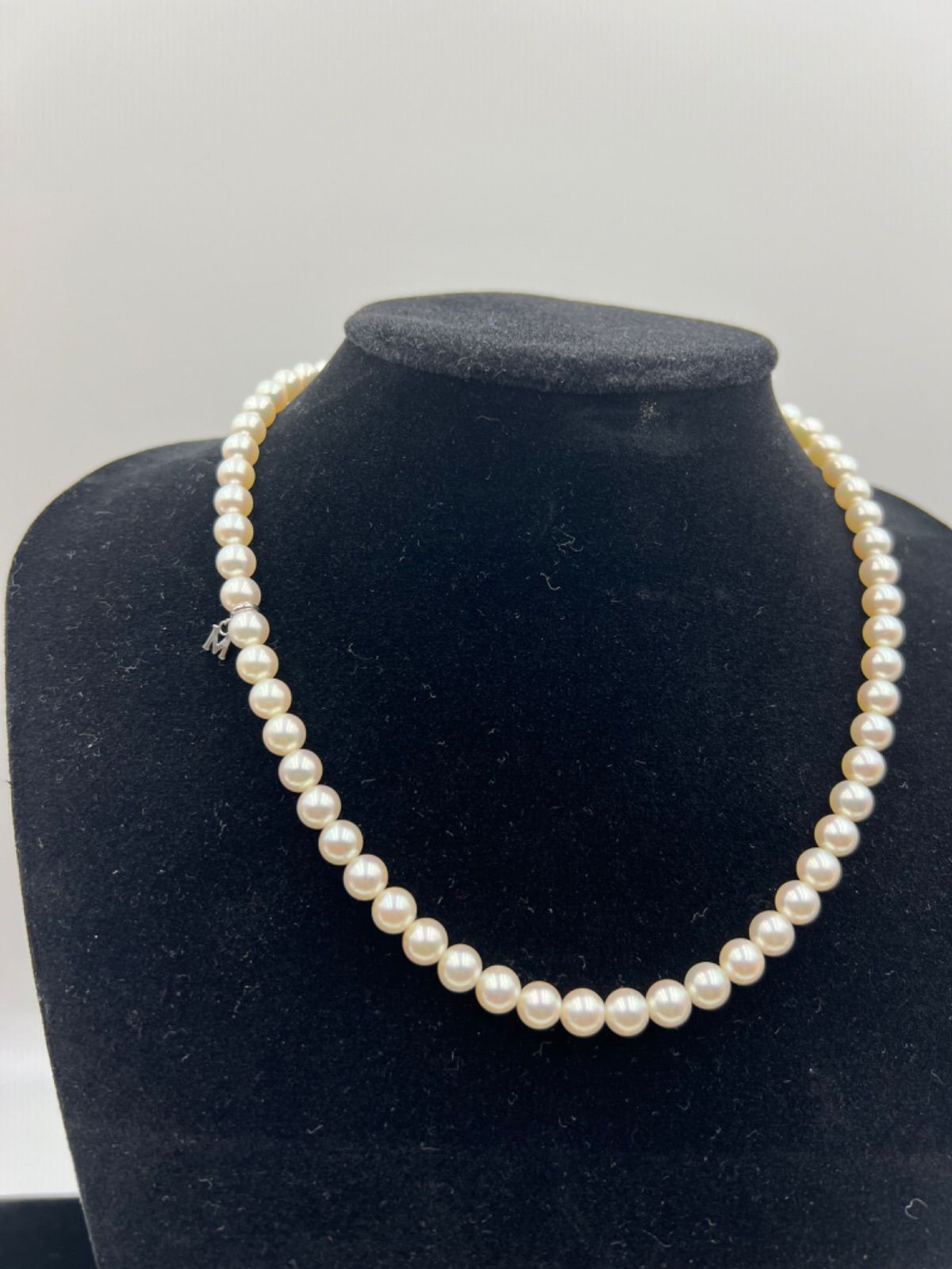 ミキモト パール ネックレス 14k WG 約6.5mm～7.0mm 仕上げ済み - メルカリ