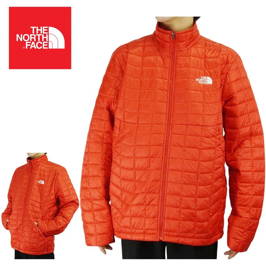 ノースフェイス THE NORTH FACE メンズ ジャケット THERMOBALL ECO JACKET サーモボール エコ ジャケット TNF RED(レッド) 男性用 上着 アウトドア 赤 ストリート ナイロン アウター