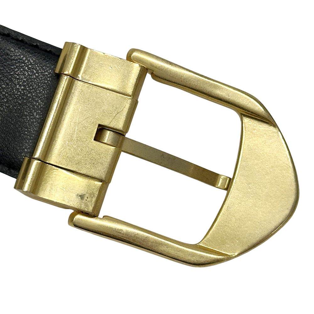 ルイヴィトン サンチュール エピ ノワール ゴールドバックル ブラック