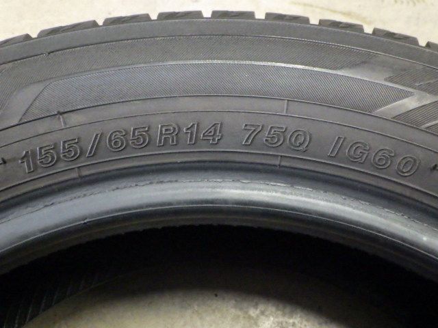 IG60●155 65R14●4本
