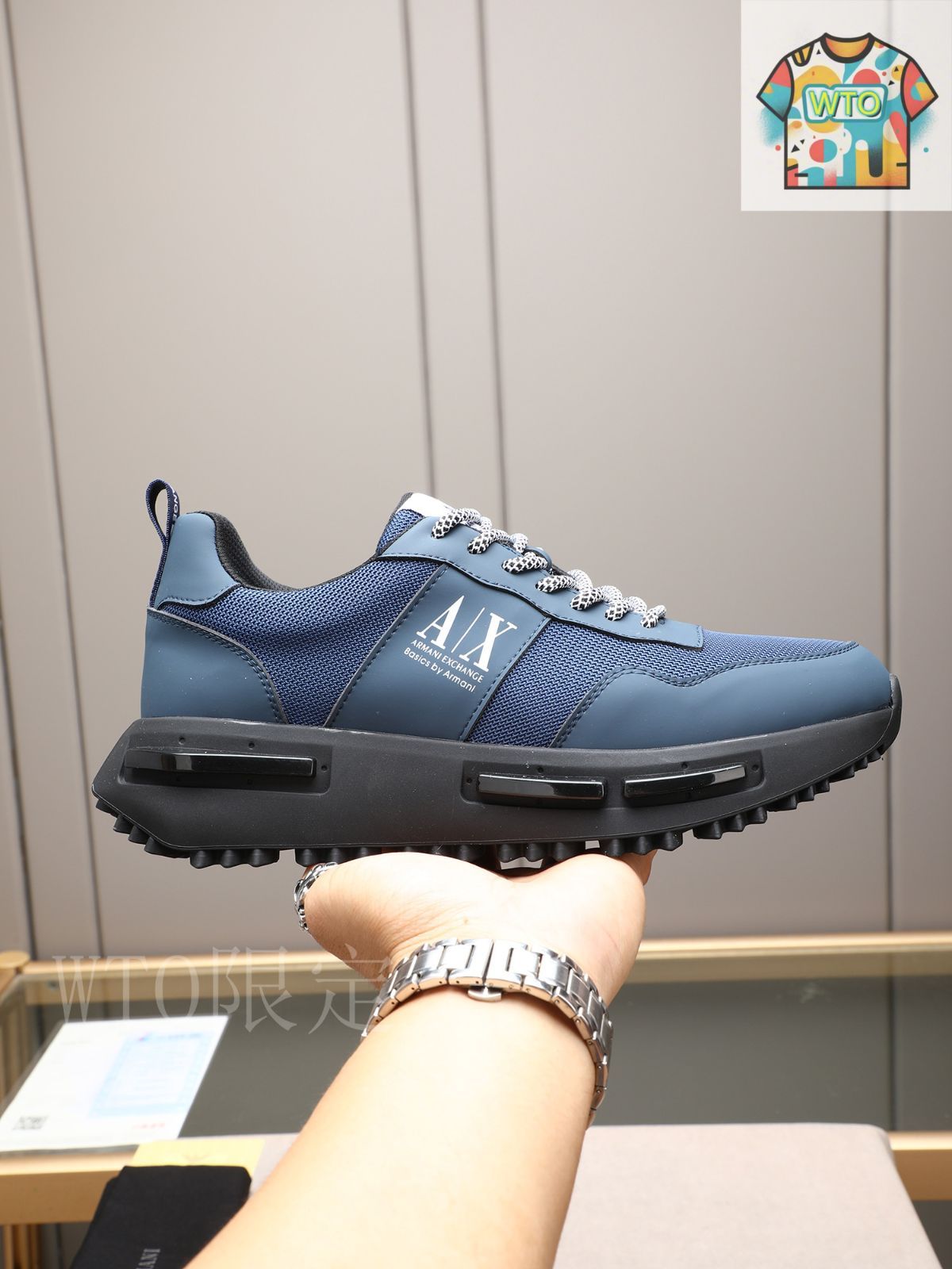 新品未使用【GIORGIO ARMANI】メンズシューズ Armani - アルマーニ／GIORGIO ARMANI シューズ スニーカー 靴