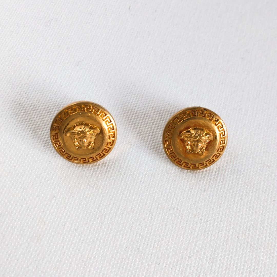 新品未使用】VERSACE☆ヴェルサーチェ トリビュート スタッズピアス 