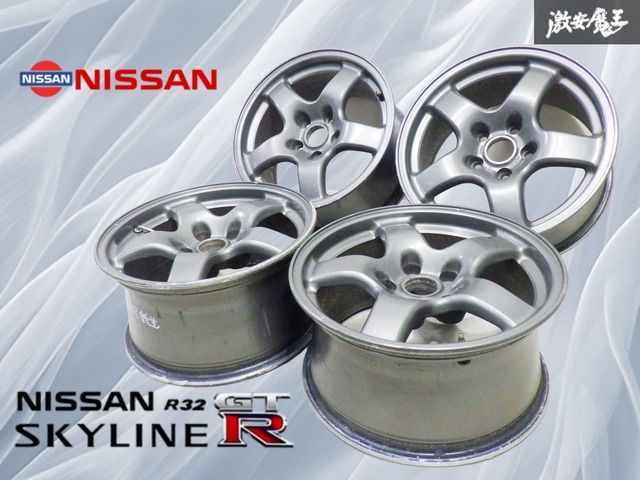R32 GTR 16インチ 純正ホイール 2本セット 【公式通販】 R32 GTR 16インチ 純正ホイール 2本セット 【公式通販】