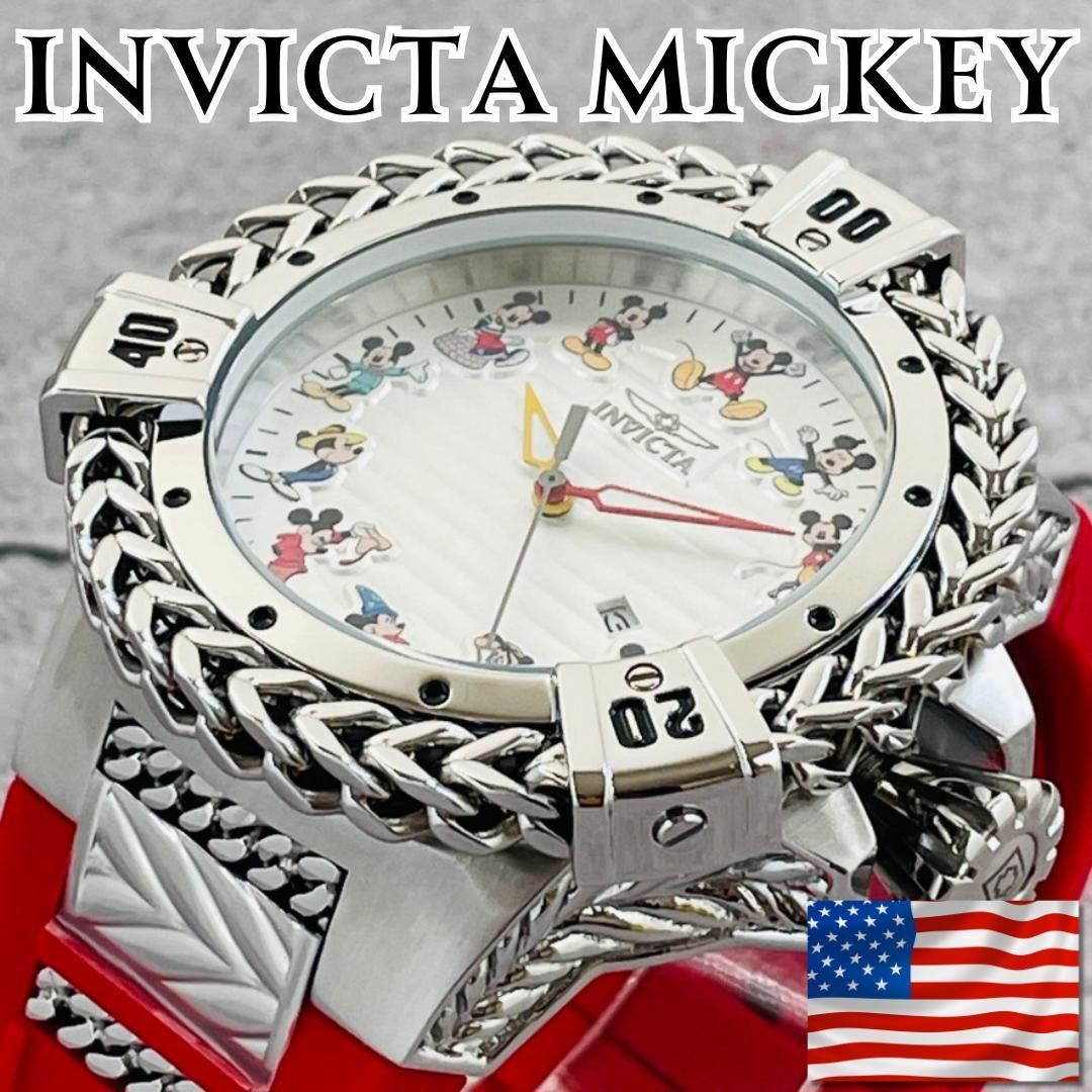 腕時計メンズ新品INVICTAインビクタMickey Mouseミッキーマウス3000本