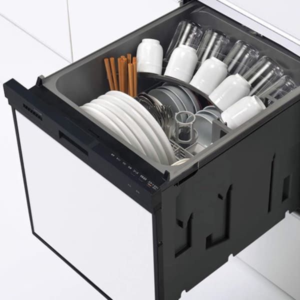 ZWPP45R21ADK-E クリナップ ラクエラ プルオープン食器洗い乾燥機 ブラック パネルタイプ メーカー直送品