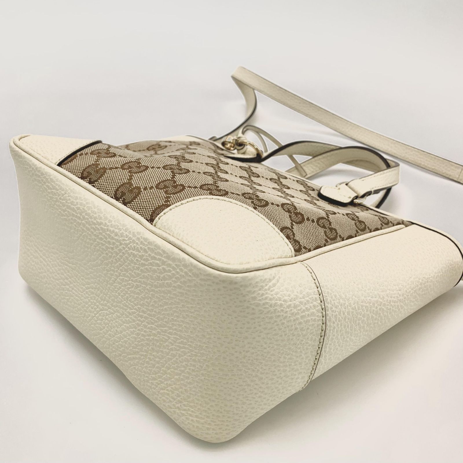 GUCCI グッチ GGキャンバス アイボリー ベージュ 449241 2WAYバッグ 