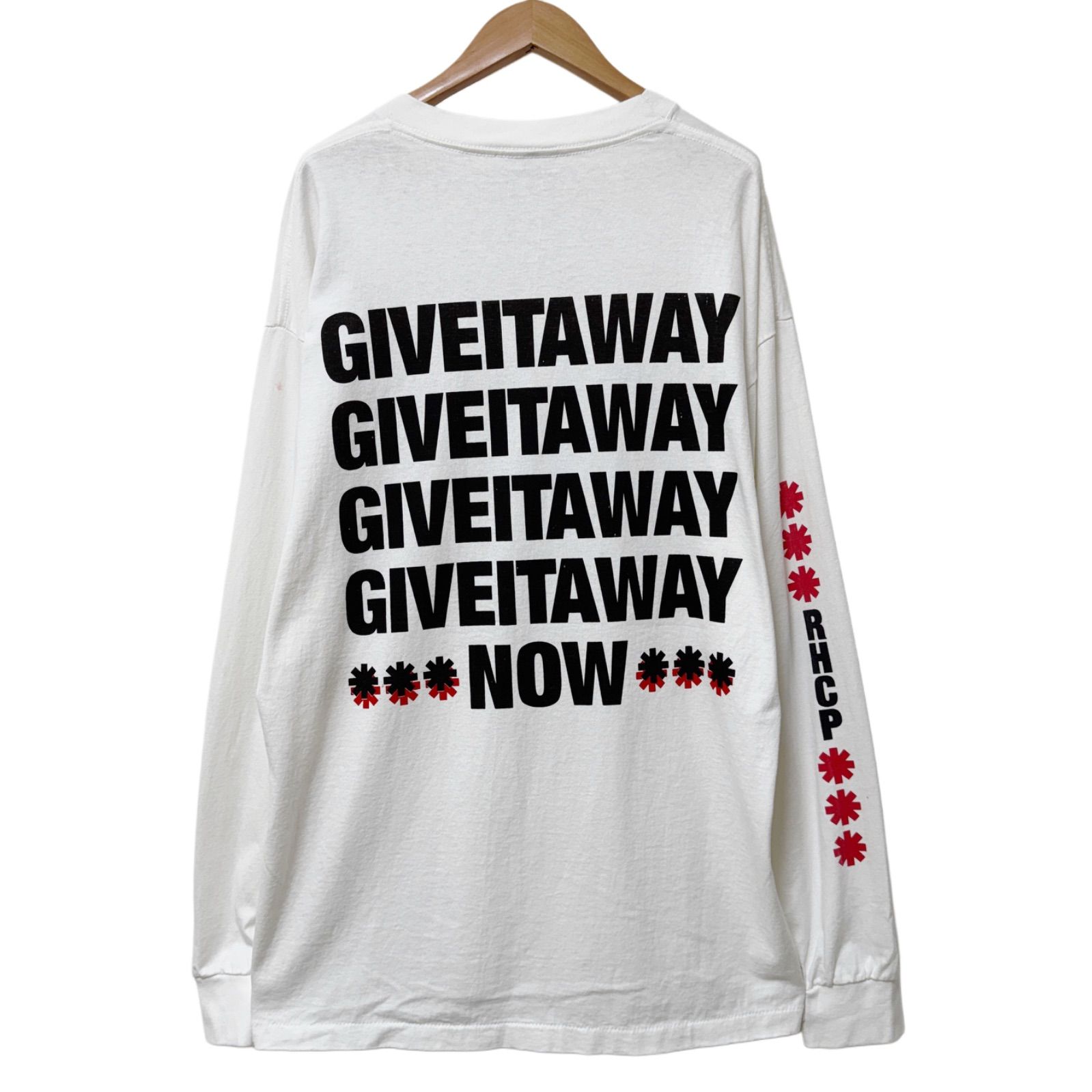 レッチリ ロンT XLサイズ ロンT バンT GIVE IT AWAY 90s USA製