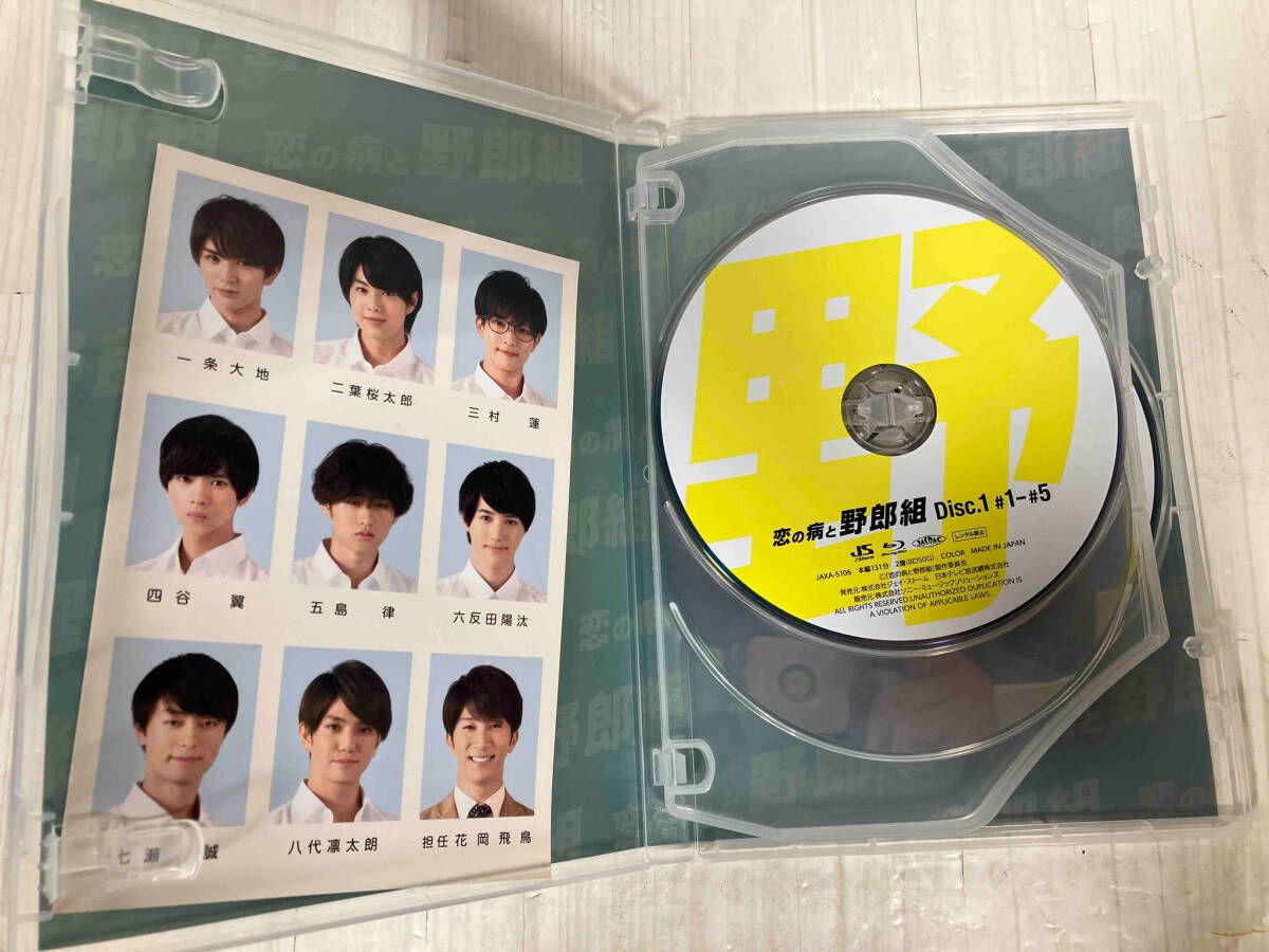 恋の病と野郎組 DVD BOX〈3枚組〉岩崎大昇 佐藤龍