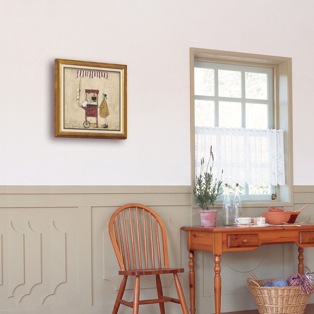 絵画 サム トフト ポップコーン タイム