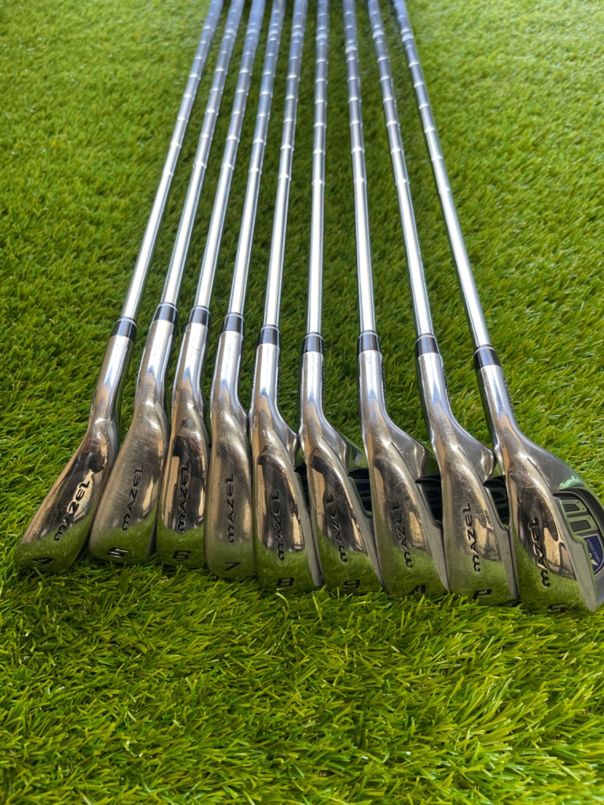 希少 マゼル MAZEL MZ アイアン 9本セット 右 STAINLESS flex–S - メルカリ