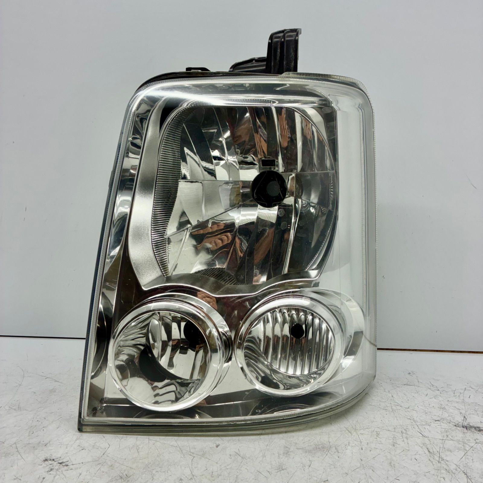 コーティング済 スズキ DA64W DA64V エヴリィ スクラム ヘッドライト ランプ レンズ 左側 助手席側 L レベ付 LE04G6128 P71551