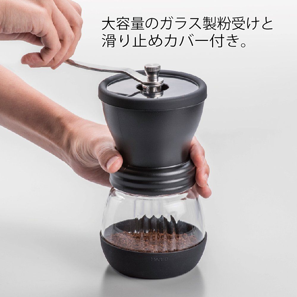 HARIO ハリオ コーヒーミル ブラック セラミック スケルトン プレゼント ギフト 贈り物 MSCS-2B スケルトン