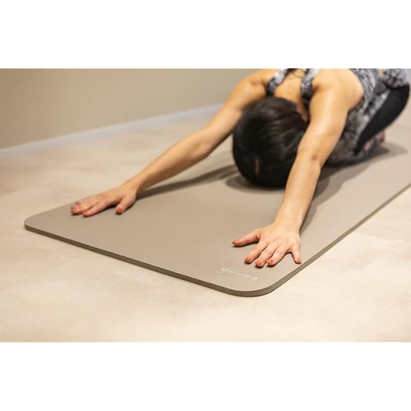 ヨガワークス Yogaworks ピラティスマット ヨガマット 12 mm モカ