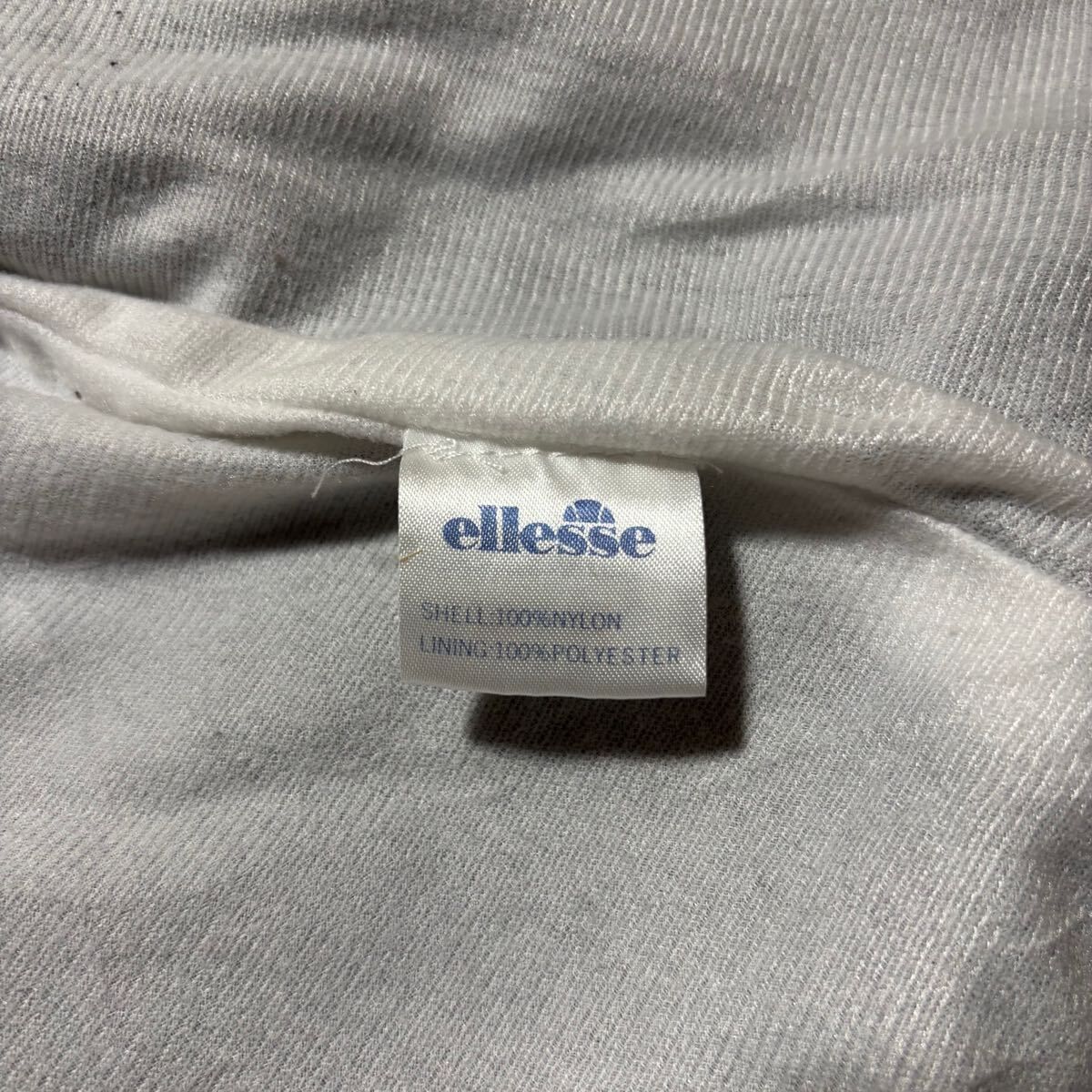 90s ellesse エレッセ コーチジャケット ナイロン ジャンパー 両面刺繍 