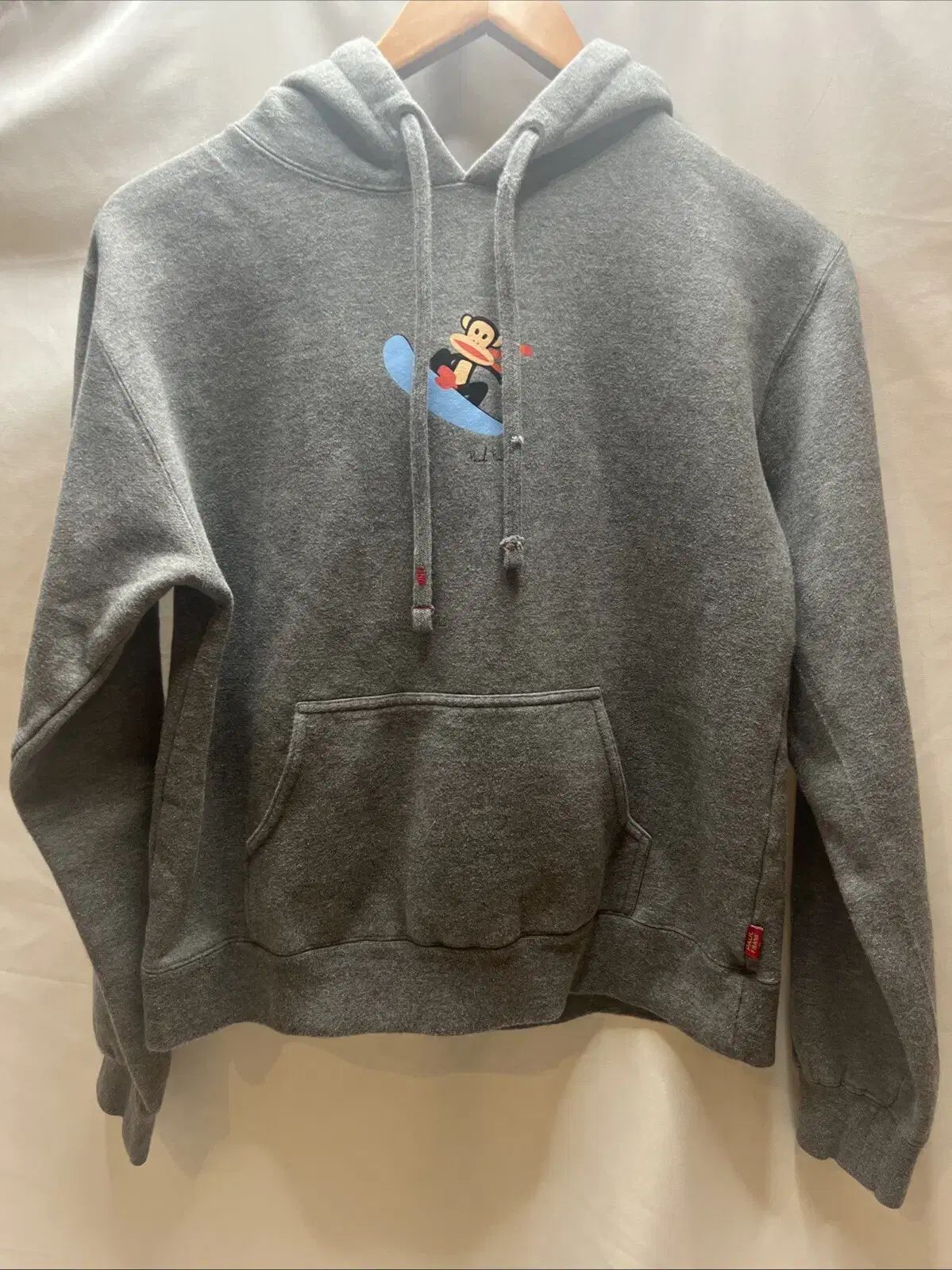 フランク スノウボード フードTシャツ グレー S