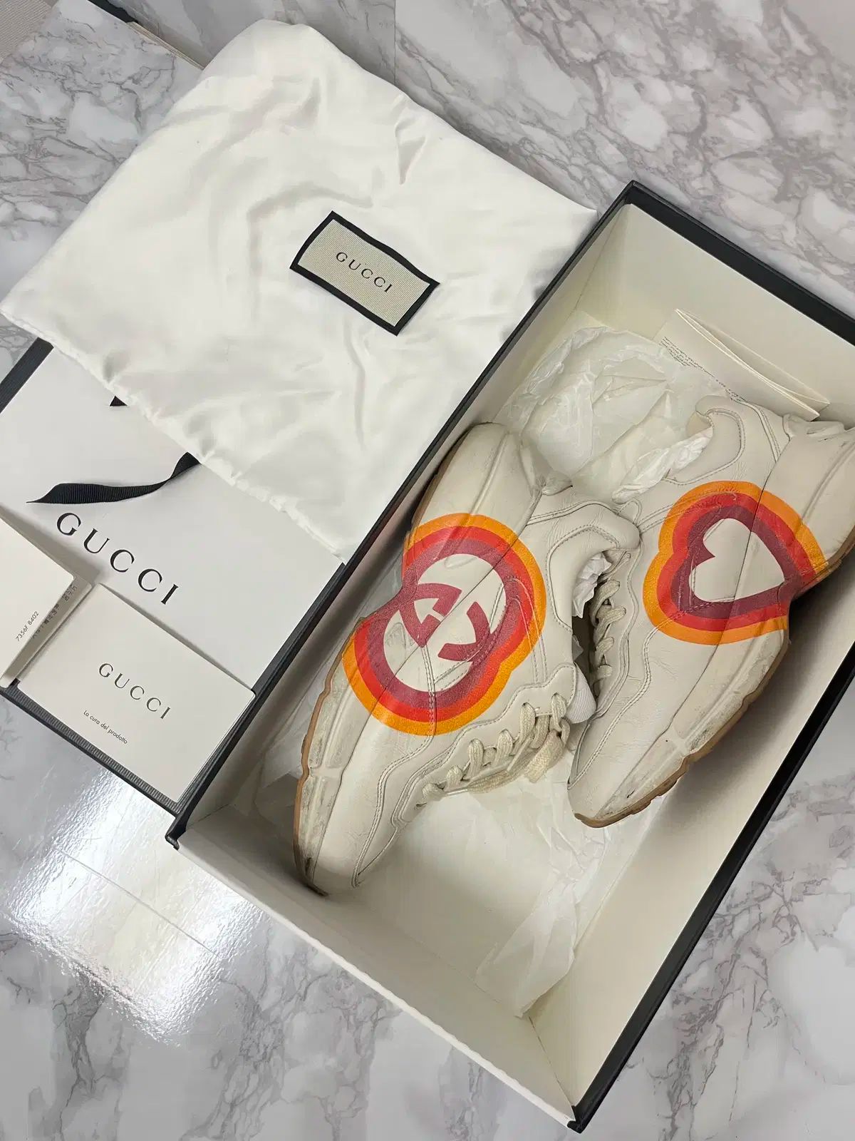 35 グッチ ライトン インターロッキング G ハート