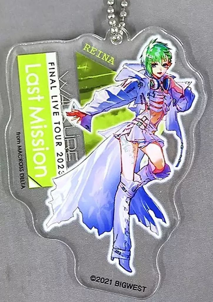 中古】キーホルダー レイナ・プラウラー 「マクロスΔ SANKYO