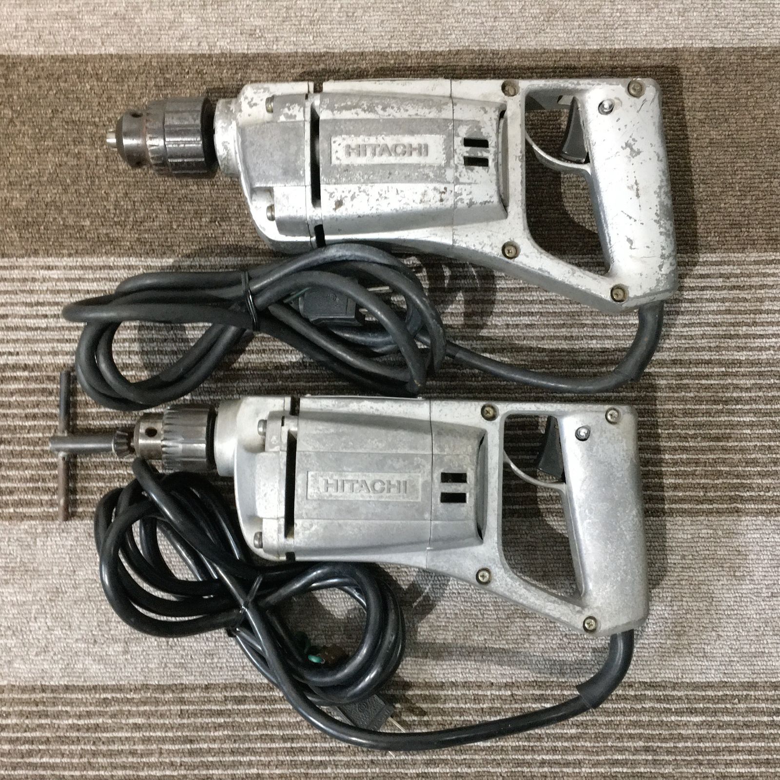 ○日立 HITACHI 電動ドリル NU-DH3 LUH-6 DIY 工具 2点まとめ売り 