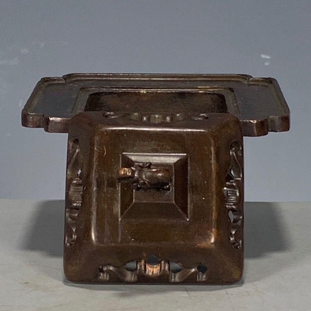 銅細工 蓮華圏足薫香炉 香道具 装飾品 工芸品 美術品 置物 銅細工 仏手蓮華 置物 具 香道具 装飾品 工芸品 美術品 - メルカリ