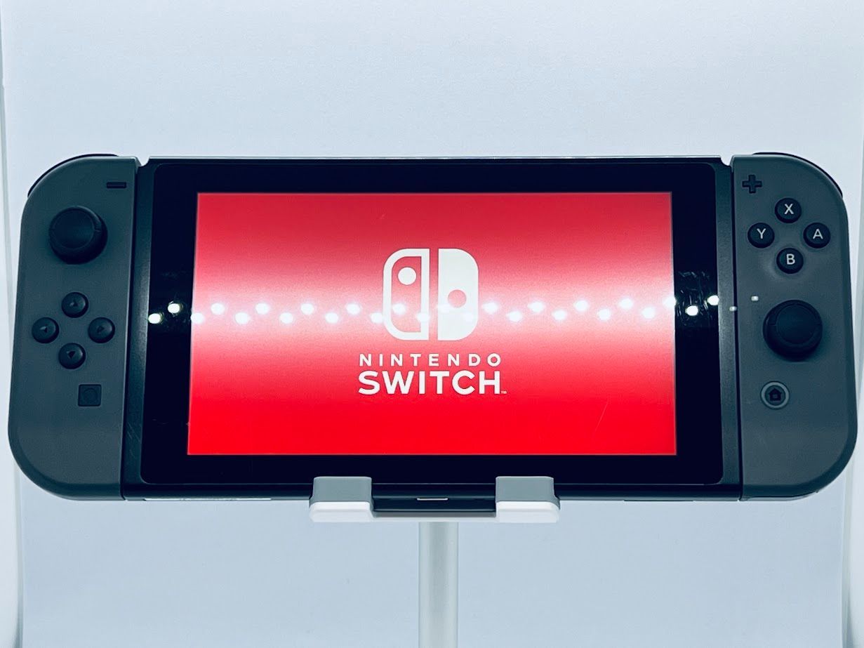 Nintendo Switch グレー 本体  未対策機　ほぼ新品レアおまけ付き