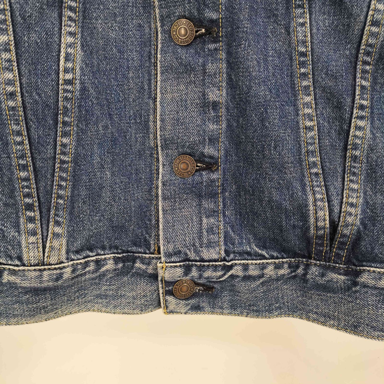 リーバイス Levis 90s 95年製 日本製 71557 ボタン裏J30刻印 ビッグE