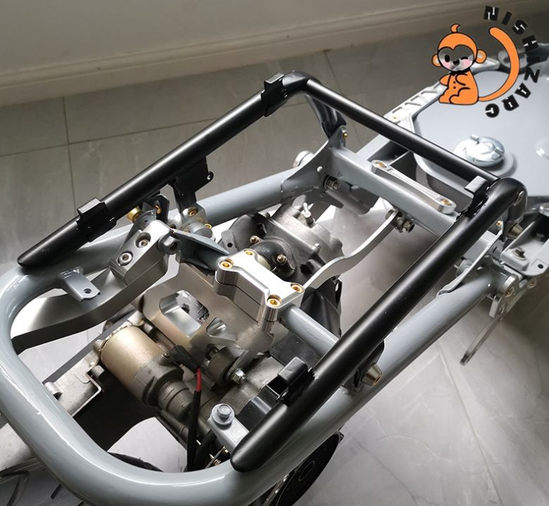 ズーマー AF58 ローダウンシートフレーム サブフレーム Φ25 ラッカス 25径 サブフレーム NPS50 シートフレーム ローダウン 社外品 AF58 カスタム ZOOMER ズーマー パーツ 用 ホンダ BRIGHTFACE_UK