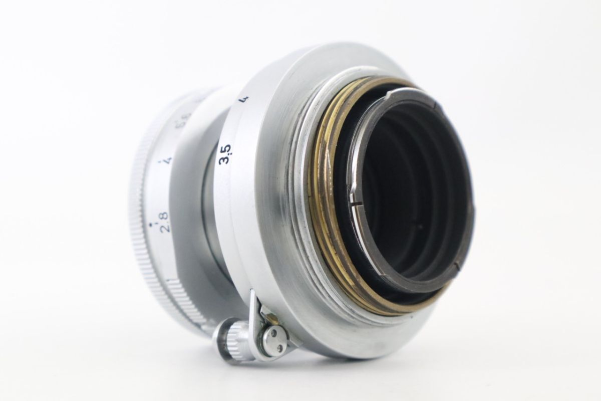 Leica ライカ Elmar Leitz GmbH Wetzlar 5cm 50mm F/2.8 シルバー MF