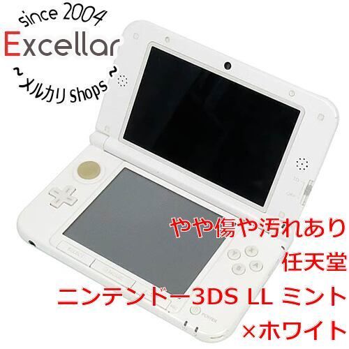 bn:2] 任天堂 ニンテンドー3DS LL ミントXホワイト SPR-S-MAAA 本体 