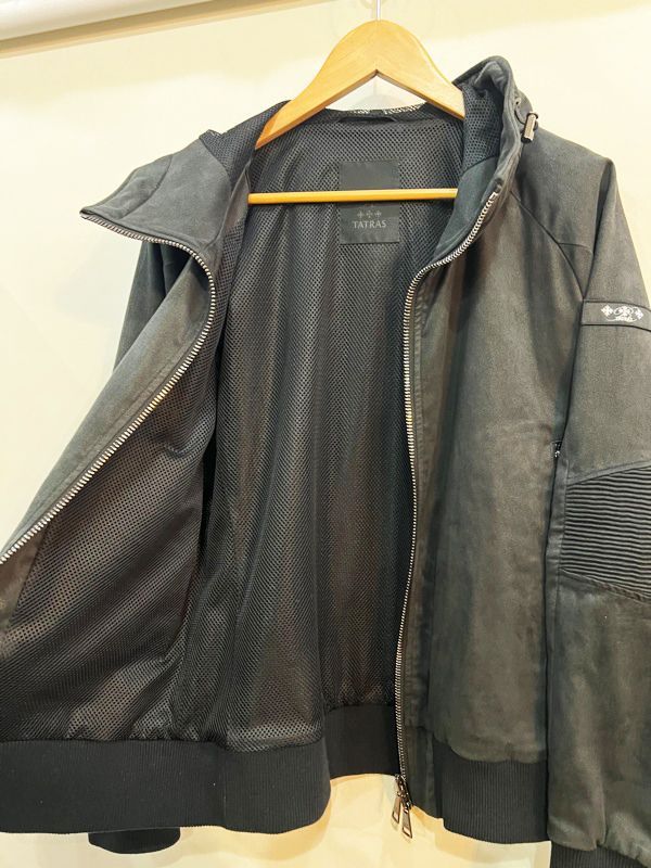 N16☆TATRAS/タトラス Rライン BOLO テクニカルスエード ジップ
